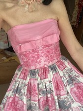 Vintage original 1950s pink