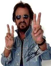 Ringo Starr Signed Photo