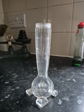 Edwardian  single bloom Vase  with the silver rim missing