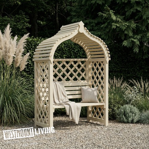Oriental style garden arbour - style,