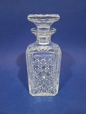 Stuart Crystal " Cheltenham " Square Spirit Decanter