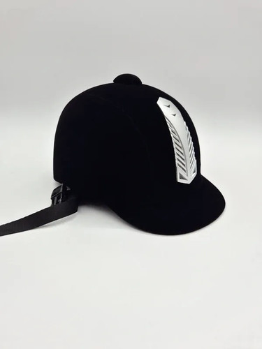 Equestrian helmet velvet horse - velvet,