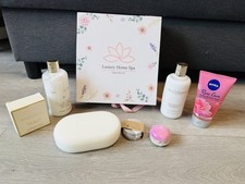 Bundle Job Lot Bath Gift Set Body Oil Lotion Face Wash Soap Pillow Mist Candle