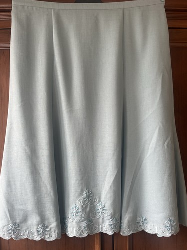 Pretty blue eastex lined - blue, skirt