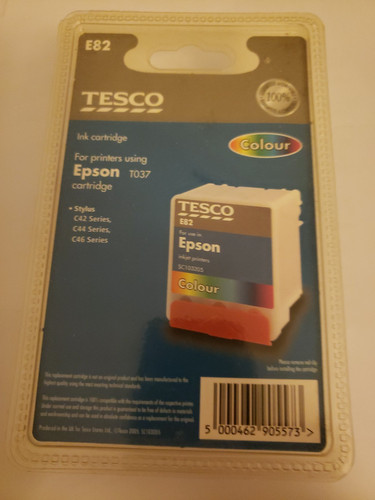 New tesco e82 epson t037 - new,