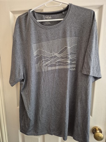 Rab mens mantle outline tee - rab,