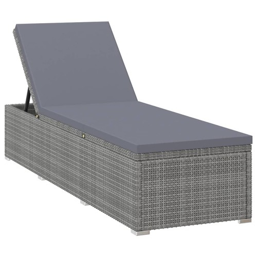 Sun lounger with - sun, cushion