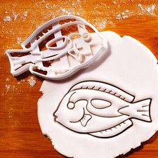 Regal Blue Tang Fish Cookie