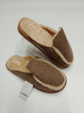 Womens Slippers UK 9 Brown