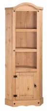 Corona Bookcase Solid Pine