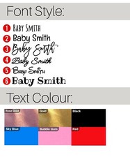 Personalised Baby Grow