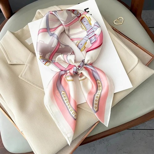Women 70x70cm silk scarf - women’s,