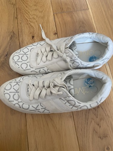 Calvin klein trainers white - klein,