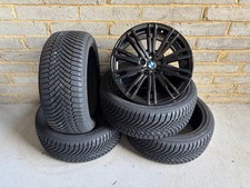 BMW 18" 3 Series 4 2 Series Genuine Black 790M Alloy Wheels & New Winter Tyres