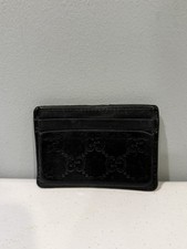 Gucci Money Clip Black Leather