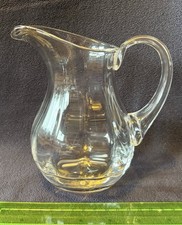 Vintage Dartington Crystal Jug. Contemporary Design. 600ml.