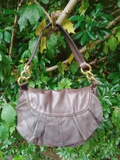 Billy Bag London Chocolate Brown Leather Shoulder Bag Very Good Condition  