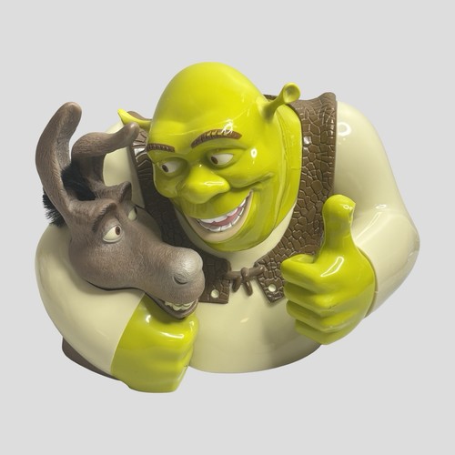 2004 shrek and donkey plastic - shrek,