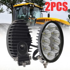 Flood beam RH LH LED Oval Working LED Light For JCB FASTRAC 3190 3230 3200 3220
