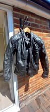 Hein Gericke motorbike jacket black size 42 and viper motorbike trousers M/XL