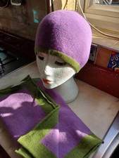 Wool Scarf & Beanie Hat Set