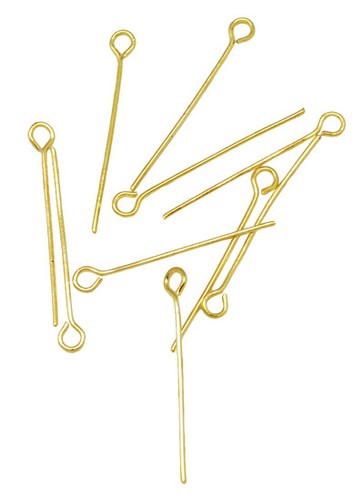 Eye pins silver - pins, jewellery