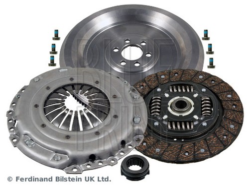 Clutch kit blue - clutch, print