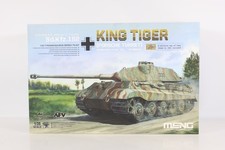 Meng TS-037 – 1:35 Sd.Kfz.182 "King Tiger" (Porsche Turret) Kit - Unopened