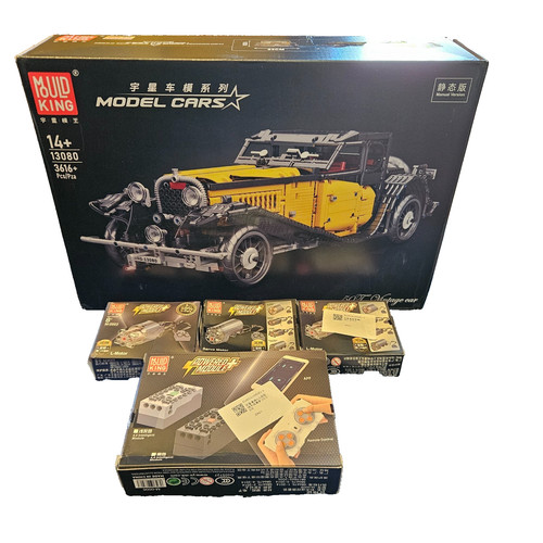 Mould king model veteran car - mould,