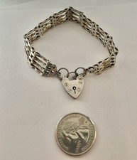 Vintage Sterling Silver 4 Bar