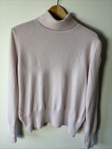 Women rose pink roll neck - rose,