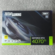 ZOTAC GAMING GeForce RTX 4070 Ti  Trinity 12GB  GDDR6X NVIDIA