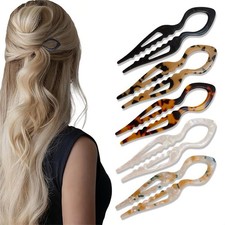 4Pcs French Hair Pins for