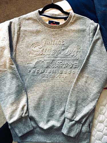 Superdry orange label men - orange, men's