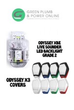 Texecom WDC-0001 Odyssey X BACK-LIT 109db Grade 2 Bell Box + Covers + Dummy