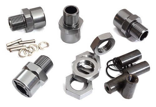 17mm alloy hex wheel hub - hex,