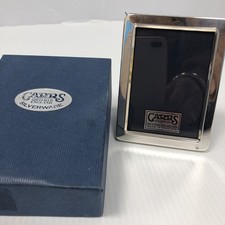 Vintage  New CARRS OF SHEFFIELD Hallmarked Silver Photo Frame 10.5 x 8cm