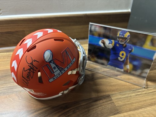 Matthew stafford signed super - matthew,
