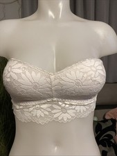 Strapless Padded Bra White