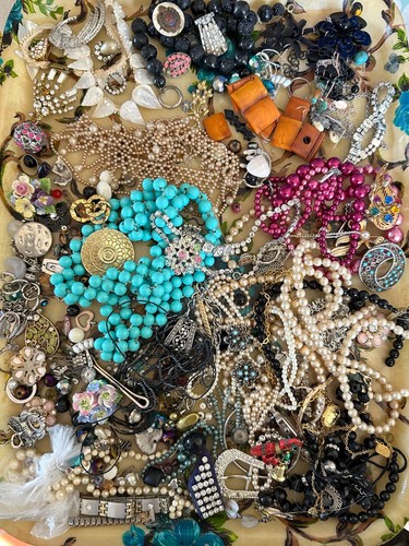 Vintage jewellery job lot - vintage,