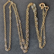 Fine 9ct yellow gold trace