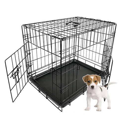 Foxhunter pet cage folding - foxhunter,