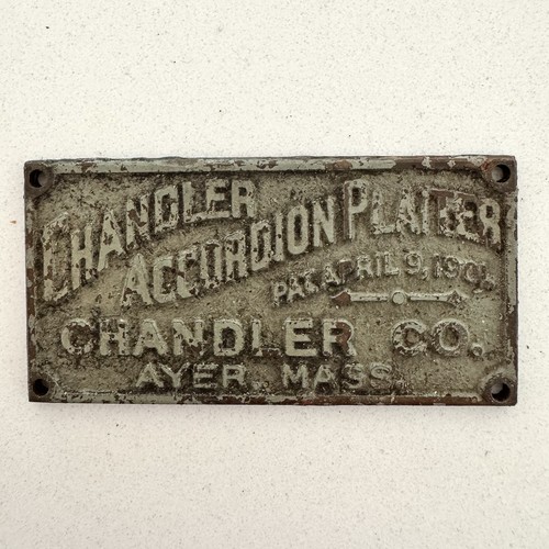Antique chandler accordion - chandler,