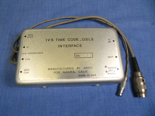 Qsls time code interfase - time,