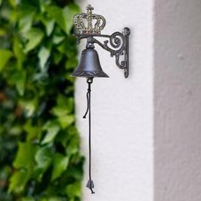 Cast iron doorbell vintage - cast,