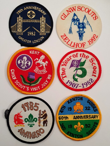 Vintage scout badges - 6,