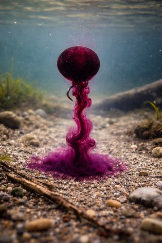 Pop boilies purple bait - up,