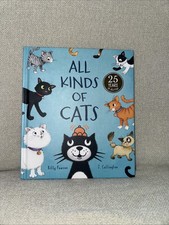 Jellycat All Kinds of Cats London Plush Toys Hardback Book