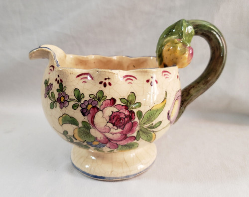 Earthenware pitcher hand decor