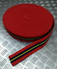 Genuine British Army R.A Royal Artillery Issue Stable Belt Material 75mm NEW
